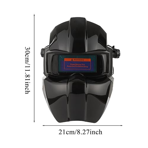 Protector facial de soldador automático y pantalla protectora de soldadura de 11.81'' 3