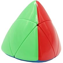 Willking Pyramorphix Stickerless Magic Cube Mastermorphix 2x2 Stickerless Speed Cube Puzzle