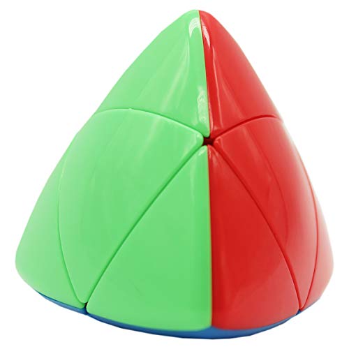 Willking Pyramorphix Stickerless Magic Cube Mastermorphix 2X2 Stickerless Speed Cube Puzzle #TOP19
