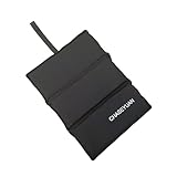 CHASEYUAN 折りたたみ座布団 極厚 2.0cmキャンプ座布団 アウトドア 超軽量 キャンプ スポーツ観戦 ビーチ お花見 公園 一人用（ブラック）