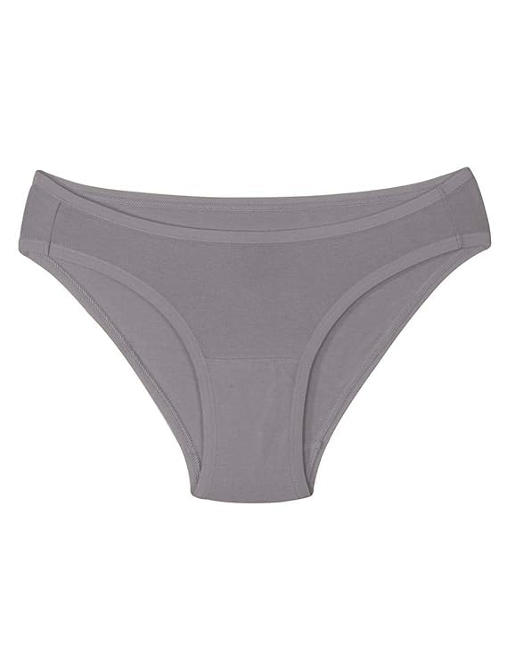 Image of LOURYN KOULYN Solid Low Rise Cotton Bikini Panty Pack(Pack of 3)