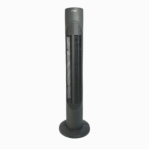 Ventilador de Torre Circulador De Ar 3 Níveis de Velocidade Cinza Potente Silencioso (220V)
