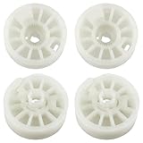 BREADEEP 4PCS Window Regulator Drum Gear Spool, Window Regulator Sprockets Spools Fit for 2016-2021 Kia Optima Sportage Hyundai Tucson, for Front Rear Left and Right Windows, 82481D4000 83481D4000