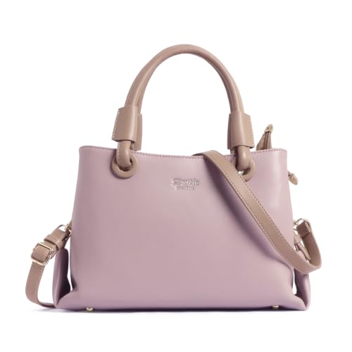 Image of EXOTIC Premium Sophisticated Structured Handbag | with Dual Handles | Adjustable Strap | Spacious Compartments (Heritage Charm Collection)