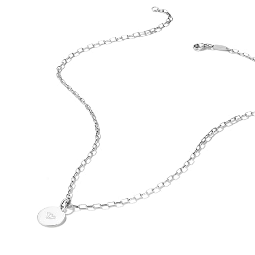 Cadena de charm Thomas Sabo en plata de ley con eslabón alargado ajustable de 40 a 45 cm 2