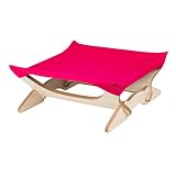 Yowablo Hundebett Tierbett Haustierbett Katzensofa Haustierkorb Hundecouch Haustier Schlafsack Katze Schlafsäcke Haustier Haus Katzenhaus Haustierhöhle Katze Matte (41 * 41cm,Pink)