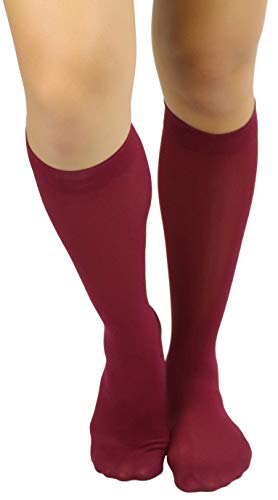 Image of ToBeInStyle Womens Pack of 6 Knee High Trouser Professional Socks