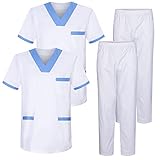 Lavable et durable : grâce à son mélange de tissu unique (65 % polyester, 35 % coton, popopopopopopo) plin), la chirurgie Les gommages sont lavables et très durables.