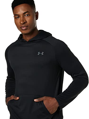 Under Armour Men's Tech 2.0 Hoodie, Black (001)/Pitch Gray, Medium #TOP1