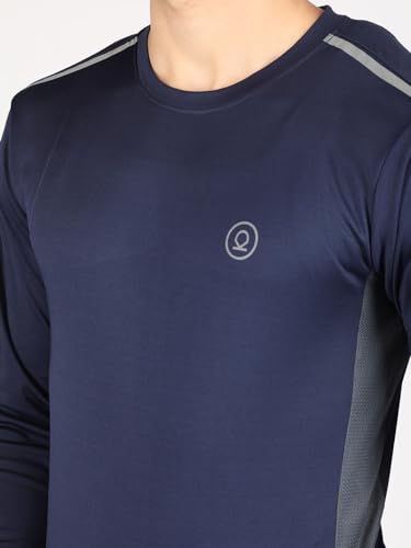 Image of CHKOKKO Men's Raglan Full Sleeves Gym T-Shirt