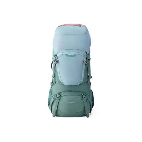 Image of American Tourister Yeti Pro | 60 Ltrs | 2 Compartments | Bottle Pocket | Ergonomic Padded Back Panel & Shoulder Straps | Rucksack | 1 Year International Warranty | Green