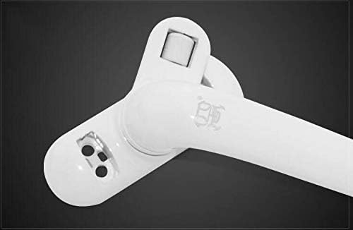 Aluminum alloy door handle window handle latch locks Right/left X5 - (Color: White, Size: right)