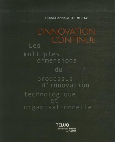 Innovation continue L' Tremblay, Diane-Gabrielle
