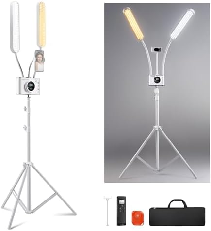 Neewer Lumière d'Esthéticienne avec Support Téléphone et Kit de S...