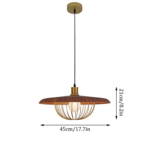 Suspension bois grain RLKHXBS pour ambiance bistrot zen