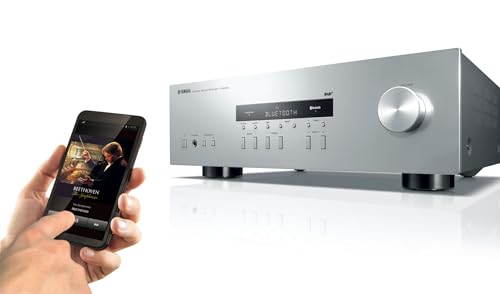 Yamaha RS-202D Stereo-Receiver DAB silber