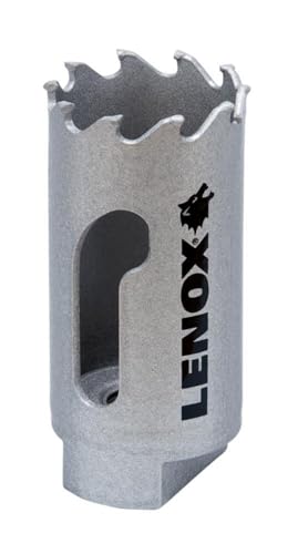 LENOX Tools Hartmetall-Lochsäge, 1 1/8 Zoll (29 mm) (LXAH3118)