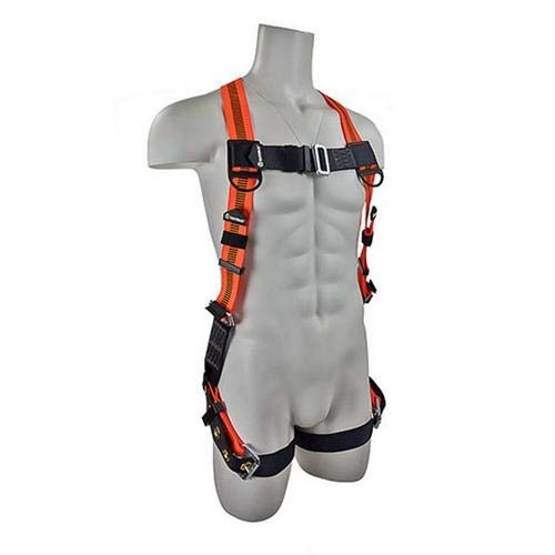 SafeWaze FS99285-E, V-LINE Three D-Ring Harness with Grommet Leg Straps (Pack of 4 pcs)