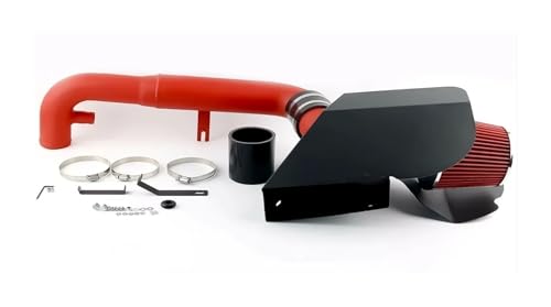 Kit admission air froid Golf 6 GTI MK6 2.0 EA113 sans trou capteur CRG filtre rouge
