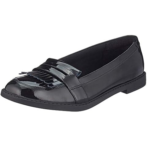 Clarks Scala Bright Y, Mocasines para niña Cover