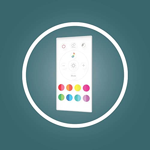 Ge Led+ Color Changing Led Hexagon Tile Panels With Remote, No App Or Wi-Fi Required, Linking Compatible (6 Pack) #TOP5
