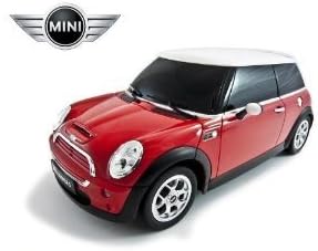 CHIMAERA 1:14 Scale RC Mini Cooper S Toy Car 10.4" with Remote Control (Red)