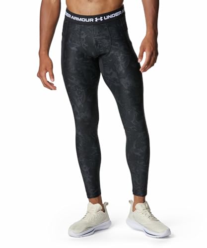 Under Armour トレーニングベースレイヤー UAヒートギア カモ レギンス メンズ