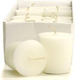 KYS Pack of 2 Boxes Gardenia Votive Candles for Weddings, Home & Event Decoration, Relaxation, Made in US