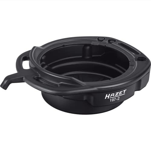 HAZET 197-2 Multi-Purpose Tray Oil Pan, Multi-Functional Drain Pan, 23.6 x 6.7 x 17.7 inches (60 x 17 x 45 cm), 16.9 gal (16 L)