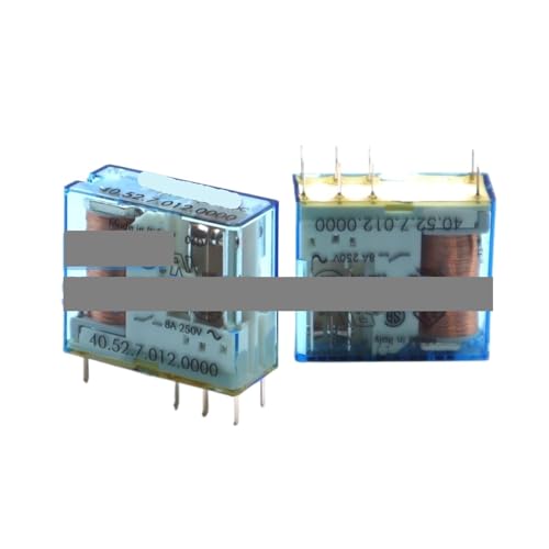 Relais 40.52.7.012.0000 anti-surchauffe pour circuit imprimé 8A 8 broches lot de 5
