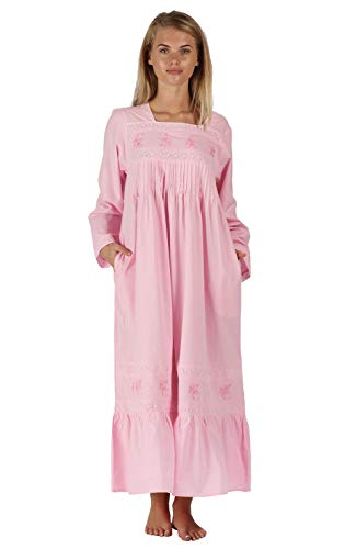 Image of The 1 for U Victorian Nightgown - Night Dress for Women Sleepwear, Kate 100% Cotton Gown