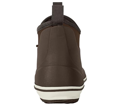 Ubon Men's Deck Boots Waterproof Fishing Boots Outdoor Rubber Ankle Rain Boots2