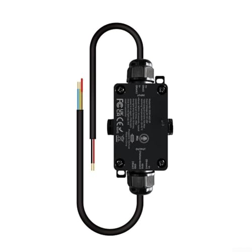 Controlador LED ESP32 con micrófono, impermeable IP65 para tiras WS2811 8