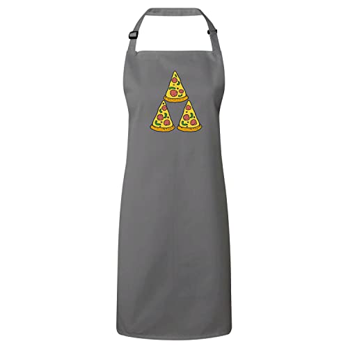 Tablier cuisine premium gris au design soigné inspiré du rétro gaming vintage