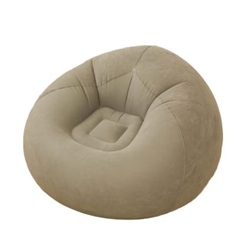 ZZRLQJ Bean Bag Chair, Inflatable Chair, Inflatable Sofa Bean Bag Game Recliner, Spherical Foldable Sofa Bed Portable and Easy to Store.