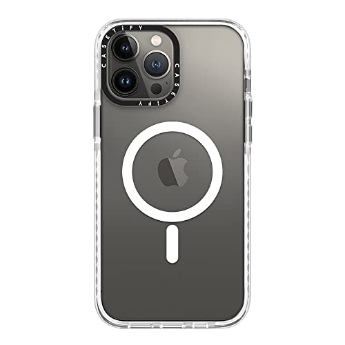 CASETiFY Impact Case Compatible with Magsafe for iPhone 13 Pro Max - Frost Clear