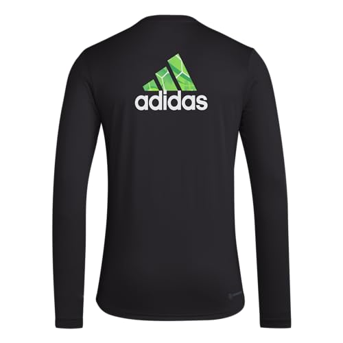 adidas Men's Seattle Sounders MLS Long Sleeve T-Shirt2