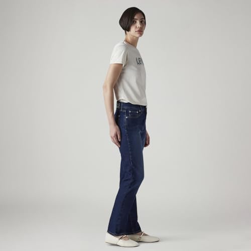Image of Levi's Women's 724 Dark Indigo Straight Fit High-Rise Jeans