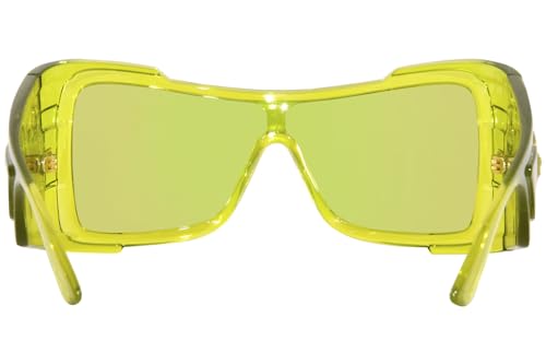 Versace VE4451 54208N Sunglasses Transparent Green/Light Green Mirror 127mm4