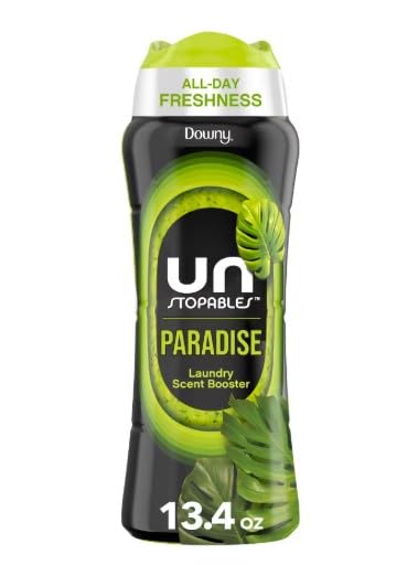 Downy Unstopables In-Wash Laundry Fragrance Booster Beads, Paradise, 379g - image 1