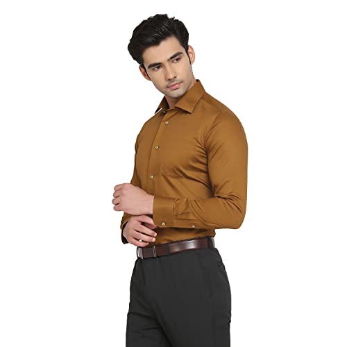 Image of blackberrys Structured Cotton Slim Men's Shirt