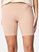 Nur Die Reibungslos Shorts Radlerhose Radler Kurze Leggings Unterziehhose Hose unter Kleid Rock Unterhose mit Bein Damen, Beige, L