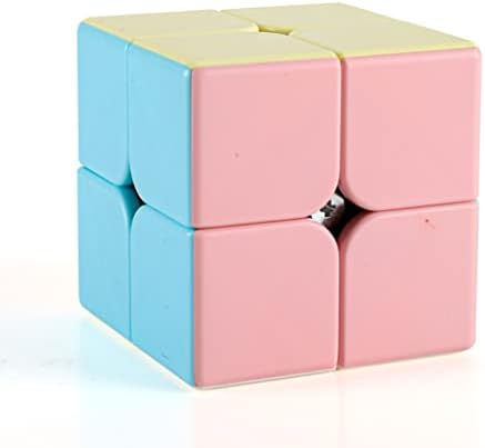 FOOZZILLA Speed Cube for Kids and Adults – 2×2 Productivity Cube with 6 Bright Colors – Fun and Entertaining – Develops Skills, Dexterity – Stimulates and Challenges Mind