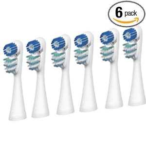 Spinbrush Pro Whitening Replacement Heads, Soft 6-Pack