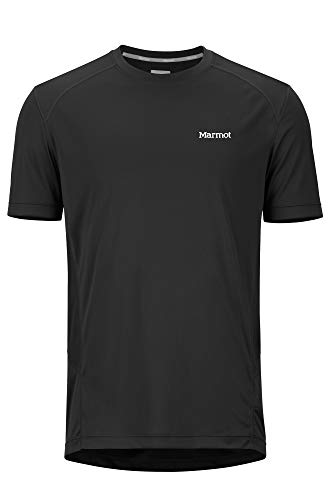Marmot Men's Windridge Short Sleeve Outdoor T-shirt, Black, Medium