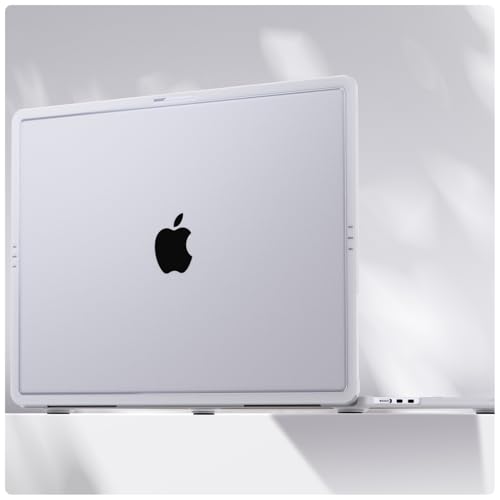Image of Soonjet for MacBook Air 15 inch Case | M5 M4 M3 M2 2026 2025-2023 | Crack-Resistant Upgrade | Thinner, Lighter, Tougher | Protective Hard Shell Laptop Cover | A3448 A3241 A3114 A2941 | Matte Clear