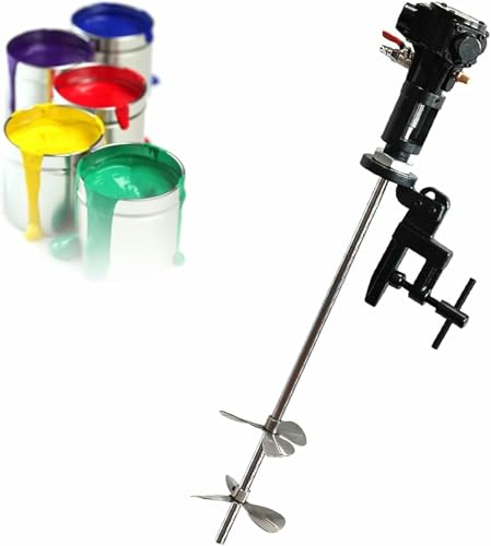Agitateur pneumatique 2500 TR/Min et mélangeur avec pince de serrage