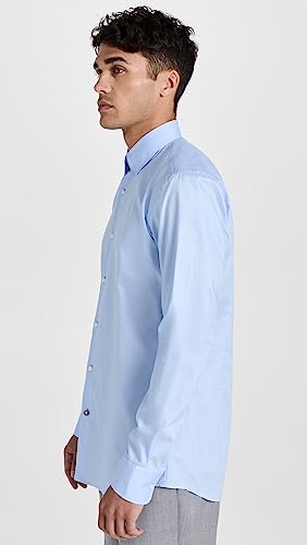 BOSS Men's Slim Fit Easy Iron Cotton Poplin Dress Shirt4