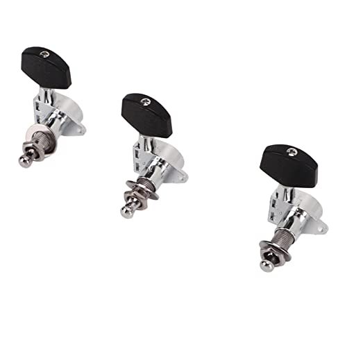 Emoshayoga Lot de 6 mécaniques d’accordage de guitare avec poignée noire, faciles à utiliser, belles mécaniques de remplacement en métal 3L3R - Les Beatles, Paul McCartney, John Lennon, RIngo Starr, George Harrison Emoshayoga Lot de 6 mécaniques d'accordage de guitare avec poignée noire, faciles à utiliser, belles mécaniques de remplacement en métal 3L3R – Image 6