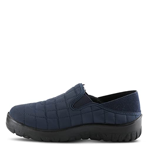 Image of Flexus Spring Step Mella Slip on Shoes for Women - Waterproof Nylon Loafer with Snow Grip Clip - Comfortable Ladies Shoes for Outdoor